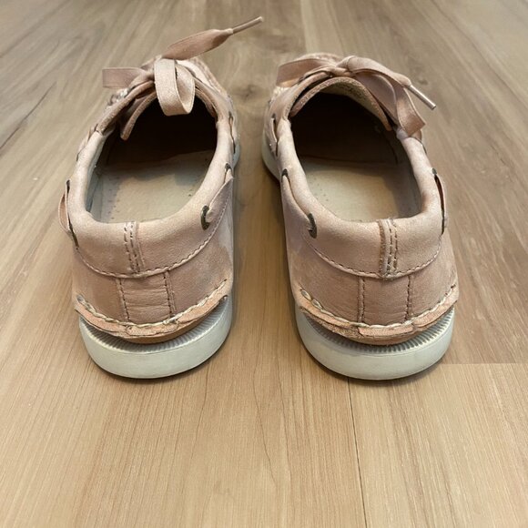 Sperry Top-Siders for J. Crew Blush Nubuck Boat Shoes 7.5 - Picture 5 of 8